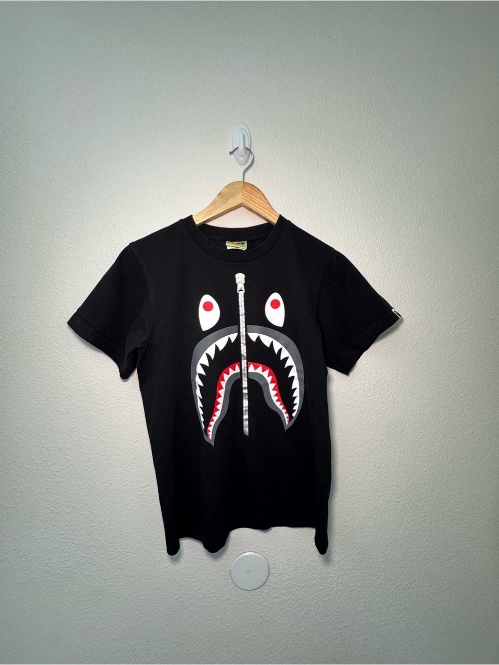 BAPE Graphic Tee Black with Brown/White Accent Size S Men